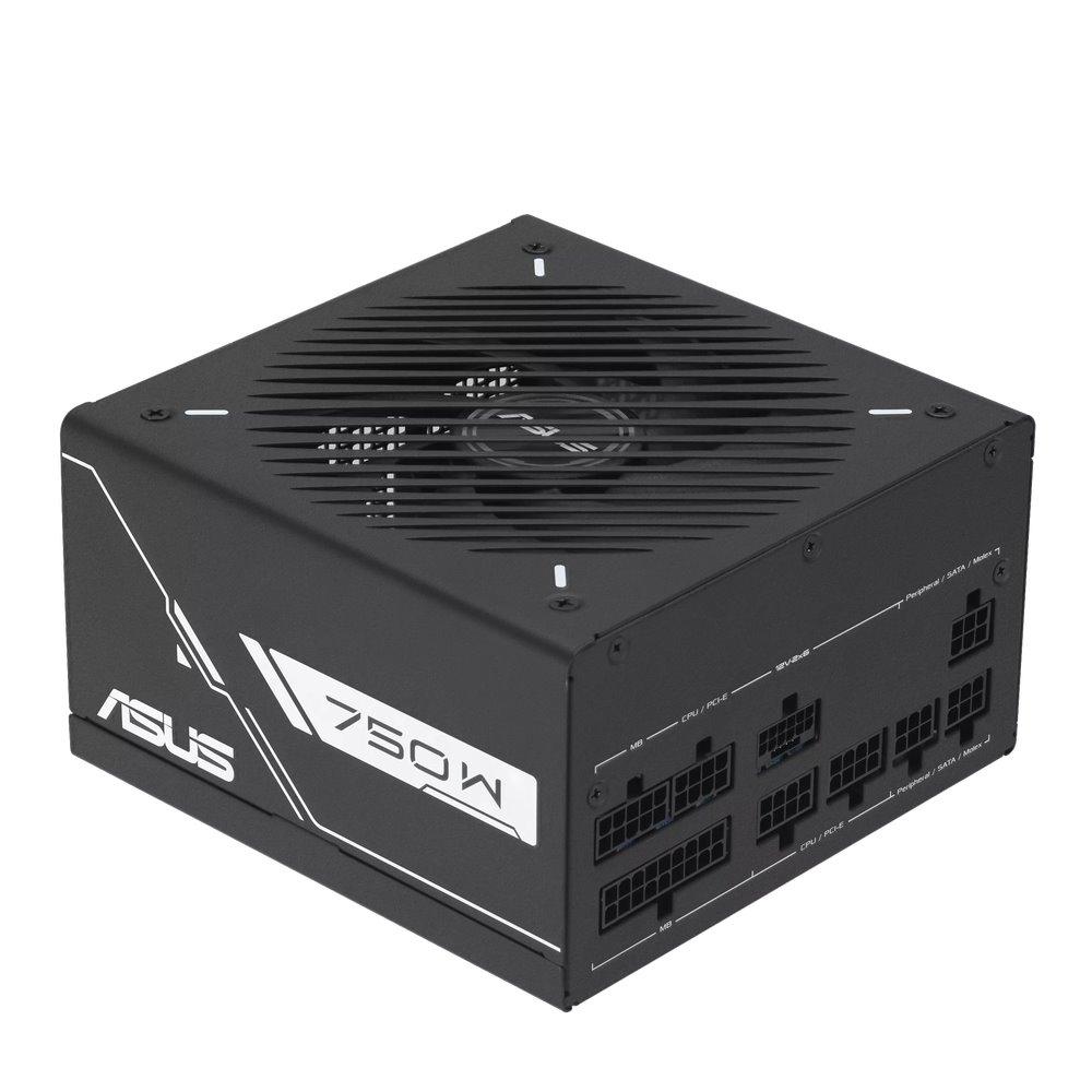 Zdroj Asus Prime 750W Gold Black ATX 3.1 - 750W, 80+ Gold, modular, black