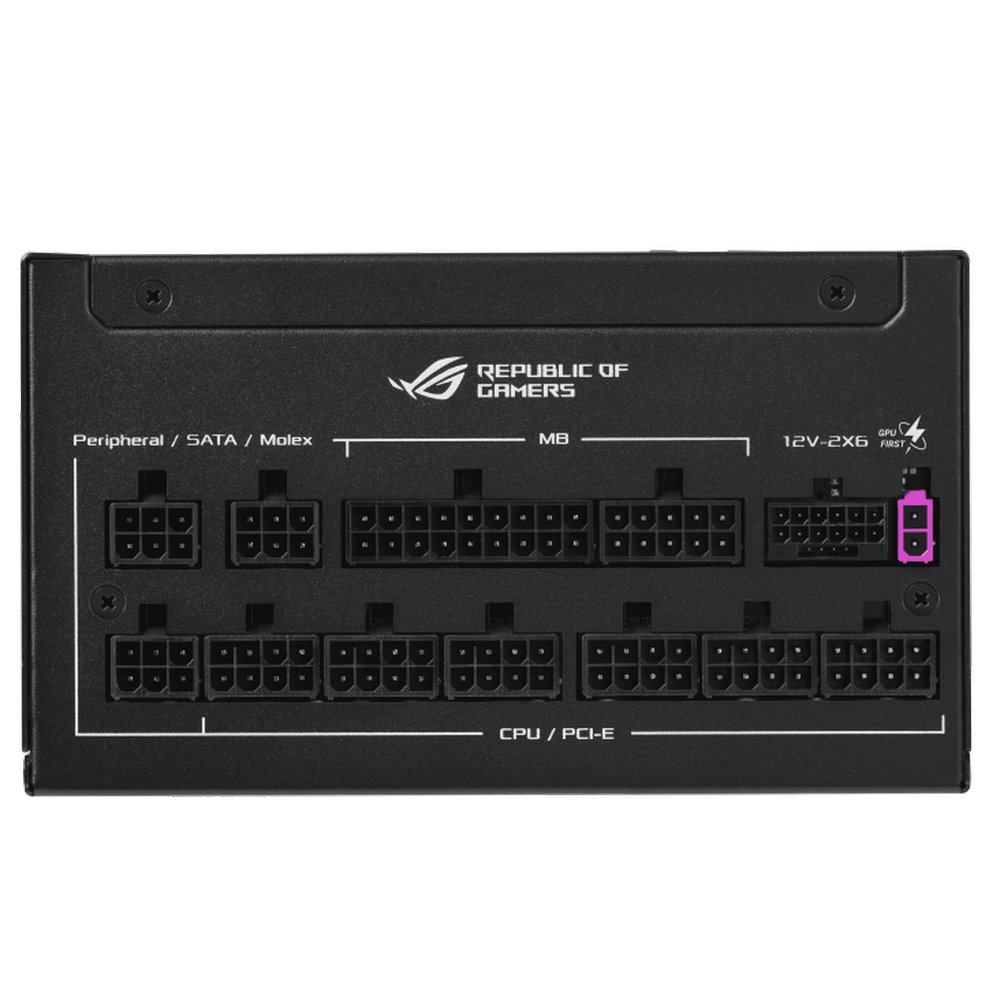 Zdroj Asus ROG Strix 1200W Platinum ATX 3.1 - 1200W, 80+ Platinum, modular, ROG Equalizer, black