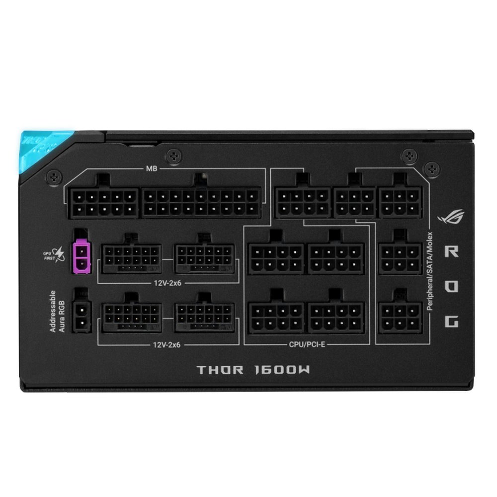 Zdroj Asus ROG Thor 1600W Titanium III ATX 3.1 - 1600W, 80+ Titanium, modular, ROG Equalizer, black