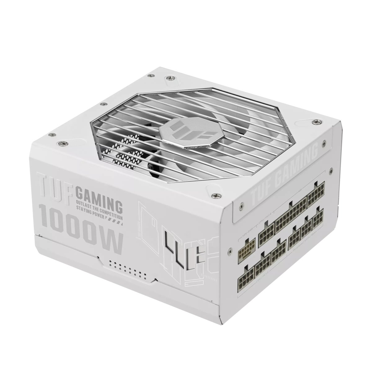 Zdroj ASUS TUF Gaming 1000W Gold White Edition ATX 3.1 - 1000W, 80+ Gold, modular