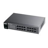 Zyxel GS1100-16ES Slimline 16 port Gigabit - DIP selector Unmanaged Switch