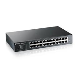 ZyXEL GS1915-24E, 24-port GbE Smart hybrid mode Switch, standalone or NebulaFlex Cloud, rackmount, fanless