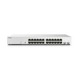 Zyxel GS1915-26HPv2, 26 Port, 24x GbE PoE, 180W 802.3at, 2x SFP, rackmount, fanless, Smart Switch hybrid mode, standalo