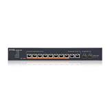 ZyXEL XS1935-12HP, 8-port Multi-Gigabit Smart Managed PoE 375Watt 802.3BT Switch, 2x 10GbE, 2 SFP+ Uplink